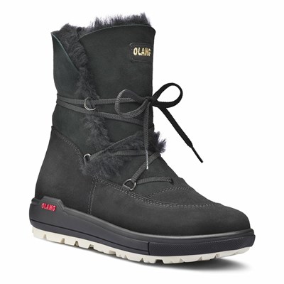 Bottes D'hiver Olang Maka Homme Noir | 517ONTCIP