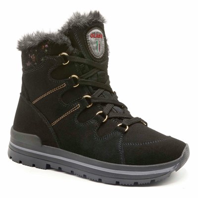 Bottes D'hiver Olang Venus OC Tex Femme Noir | 276TUIOSQ