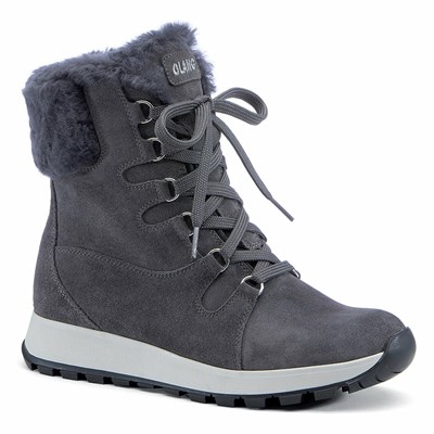 Bottes Mi-mollet Olang Pomona BRE Femme Noir | 962OKTQAF