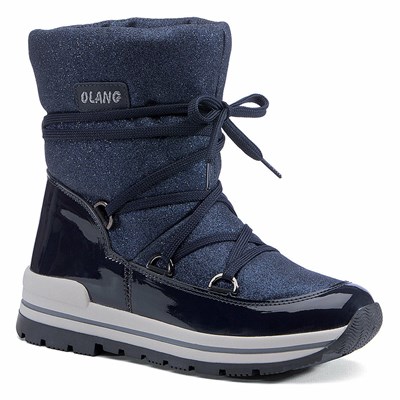 Bottes Mi-mollet Olang Vanity Femme Bleu Marine | 123QYZSGP