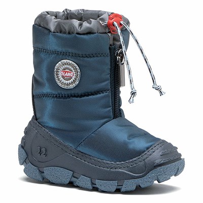 Bottes de Neige Olang Eolo Enfant Bleu Marine | 420GDUYJT